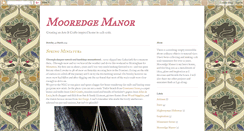 Desktop Screenshot of mooredgemanor.blogspot.com