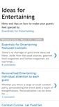 Mobile Screenshot of entertaining-ideas.blogspot.com