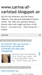 Mobile Screenshot of carina-af-carlstad.blogspot.com