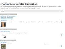 Tablet Screenshot of carina-af-carlstad.blogspot.com