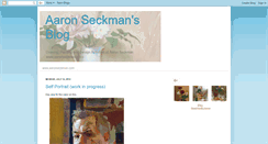 Desktop Screenshot of aaronseckman.blogspot.com