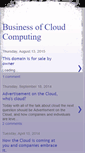 Mobile Screenshot of businessofcloudcomputing.blogspot.com