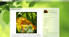 Desktop Screenshot of mygreeniota.blogspot.com