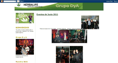 Desktop Screenshot of grupodya.blogspot.com