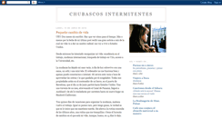 Desktop Screenshot of chubascosintermitentes.blogspot.com