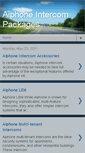 Mobile Screenshot of aiphone-intercom-info.blogspot.com
