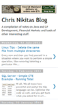 Mobile Screenshot of chrisnikitas.blogspot.com