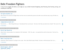 Tablet Screenshot of debtfreedomfighters.blogspot.com