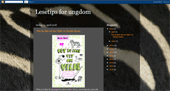 Desktop Screenshot of lesetipsungdommoss.blogspot.com