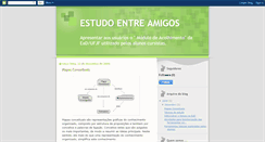 Desktop Screenshot of estudoentreamigos.blogspot.com