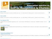 Tablet Screenshot of golf-rougemont.blogspot.com