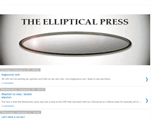 Tablet Screenshot of ellipticalpress.blogspot.com