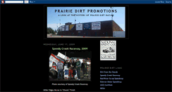 Desktop Screenshot of prairiedirtpromotions.blogspot.com