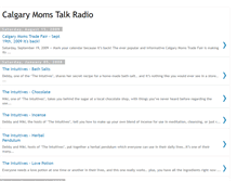 Tablet Screenshot of calgary-moms-talk-radio.blogspot.com