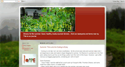 Desktop Screenshot of mygardenofeating.blogspot.com