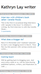Mobile Screenshot of kathrynlaywriter.blogspot.com