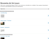 Tablet Screenshot of devaneiosdeumlouco.blogspot.com