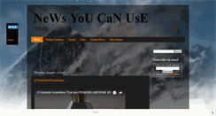 Desktop Screenshot of newsyoucanusebeta.blogspot.com