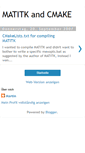 Mobile Screenshot of matitk-cmake.blogspot.com