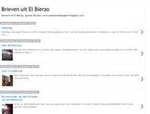 Tablet Screenshot of brievenuitelbierzo.blogspot.com