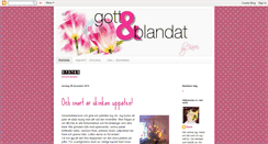 Desktop Screenshot of karinsgottblandat.blogspot.com
