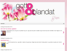 Tablet Screenshot of karinsgottblandat.blogspot.com