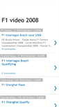 Mobile Screenshot of f1video2008.blogspot.com