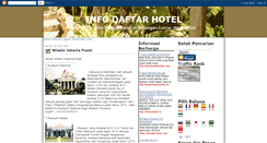 Desktop Screenshot of cariinfohotel.blogspot.com