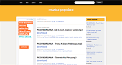 Desktop Screenshot of popularamuzica.blogspot.com