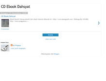 Tablet Screenshot of cdebookdahsyat.blogspot.com