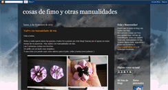 Desktop Screenshot of fimocosas.blogspot.com