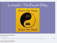 Tablet Screenshot of lunicycle.blogspot.com