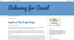 Desktop Screenshot of believingfordavid.blogspot.com