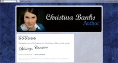 Desktop Screenshot of christinabanks.blogspot.com