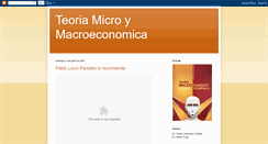 Desktop Screenshot of microymacroeconomica.blogspot.com