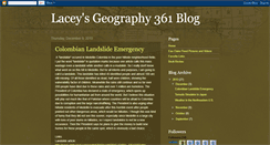 Desktop Screenshot of laceysgeographyblog.blogspot.com