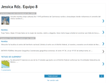Tablet Screenshot of equipo8turismo.blogspot.com