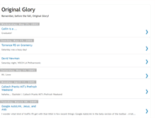 Tablet Screenshot of originalglory.blogspot.com