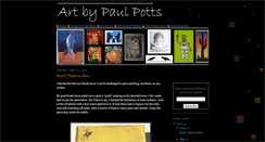 Desktop Screenshot of paulpottsart.blogspot.com