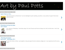 Tablet Screenshot of paulpottsart.blogspot.com