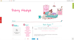 Desktop Screenshot of diarynadya.blogspot.com