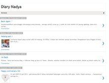 Tablet Screenshot of diarynadya.blogspot.com