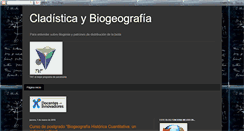 Desktop Screenshot of cladisticaybiogeografia.blogspot.com