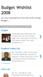 Mobile Screenshot of budgetwishlist2008.blogspot.com