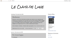 Desktop Screenshot of leclairdelune.blogspot.com