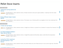 Tablet Screenshot of pellet-stove-inserts.blogspot.com