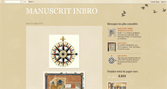 Desktop Screenshot of manuscritinbro.blogspot.com