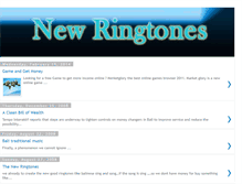 Tablet Screenshot of get-newringtones.blogspot.com