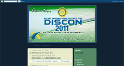 Desktop Screenshot of discon2011.blogspot.com