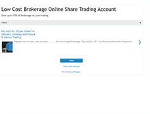 Tablet Screenshot of lowestbrokerage.blogspot.com